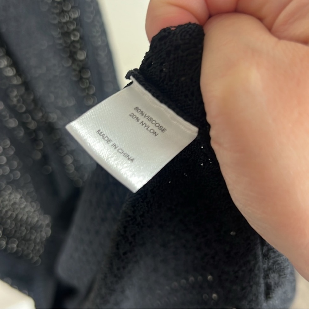 Monday Swimwear Monte Carlo Tie Dress Black Lace Crochet - Picture 12 of 12